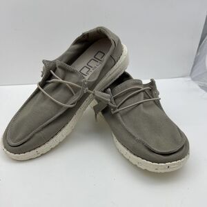 Hey Dude Grey‎ Wendy Slip on Walking Comfort Shoe Womens Size 6